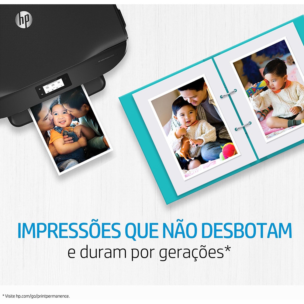 Cartucho de Tinta HP 664XL Preto de Alto Rendimento Advantage Original 8,5ml