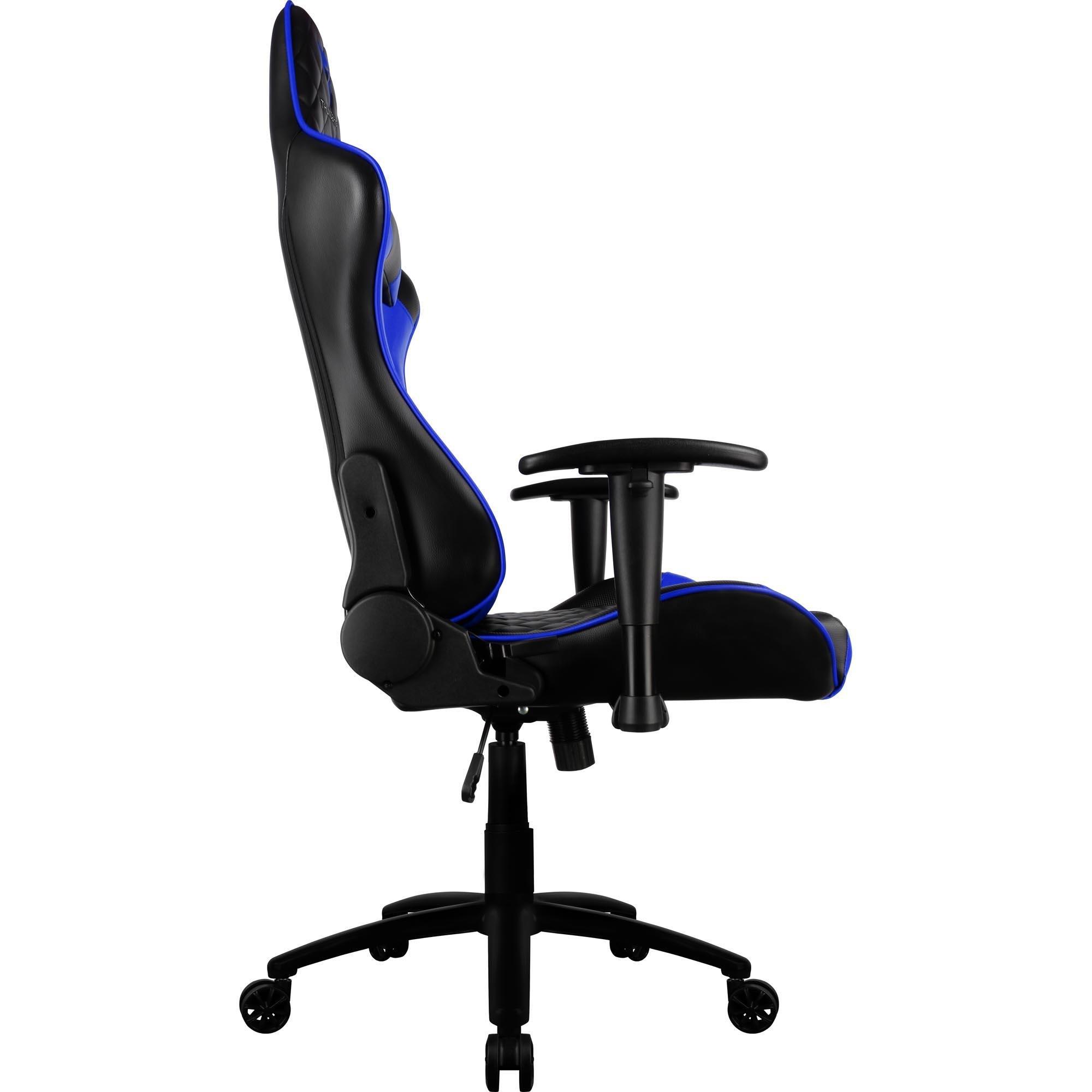 Cadeira Gamer TGC12 Preto e Azul - THUNDERX3