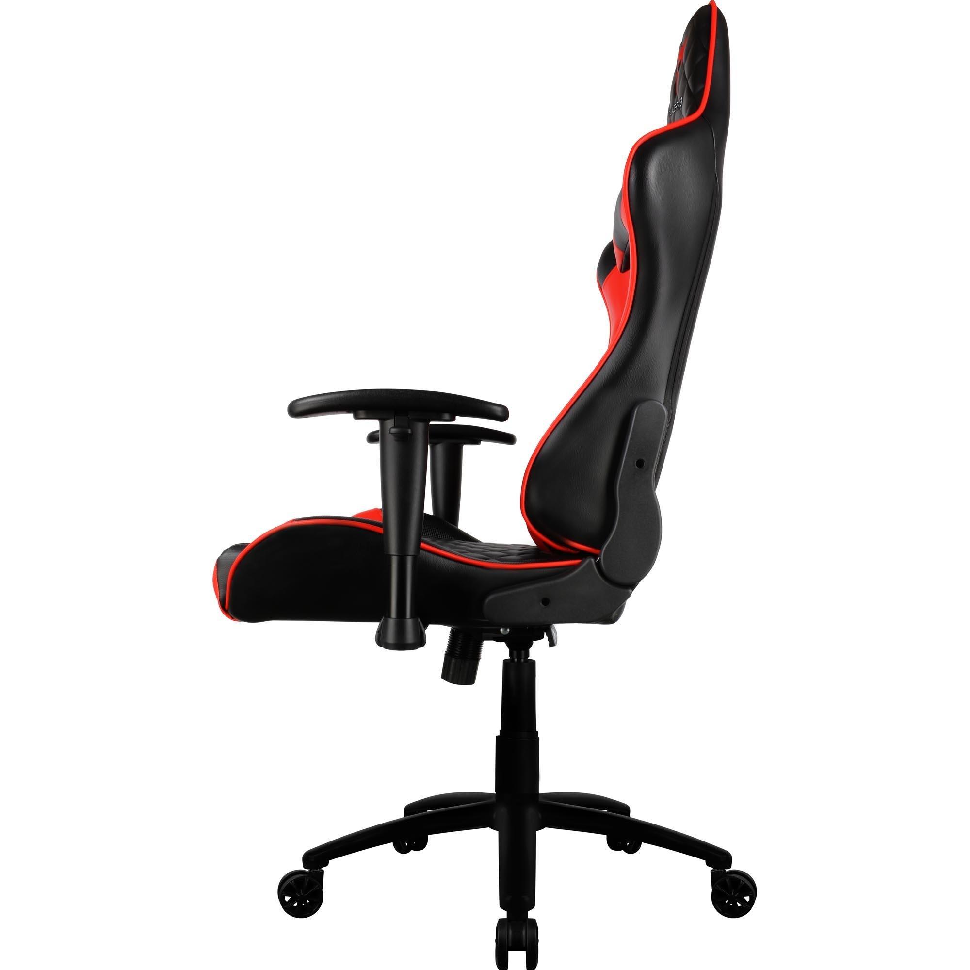 Cadeira Gamer TGC12 Preto e Vermelho - THUNDERX3
