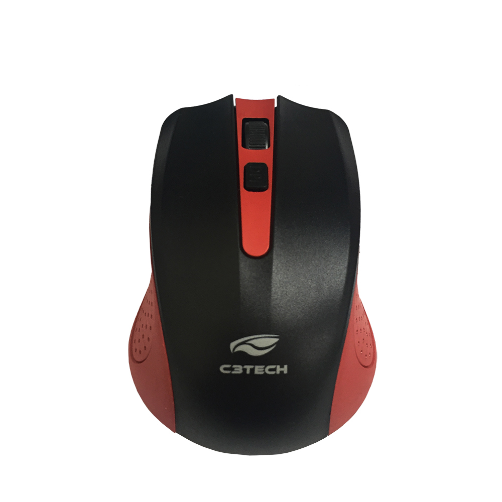 Mouse sem Fio M-W20 Vermelho - C3Tech