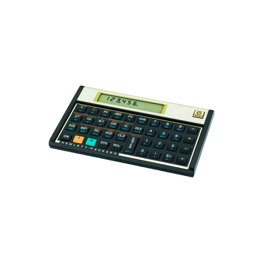 Calculadora Financeira HP12C Gold, 120 Funções, Visor LCD