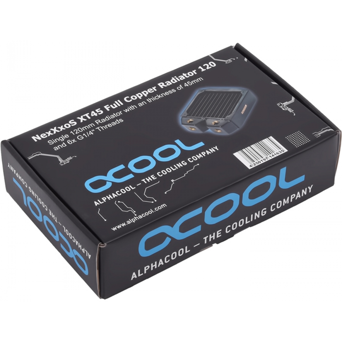 Radiador Alphacool Nexxxos XT45 Puro Cobre 120mm