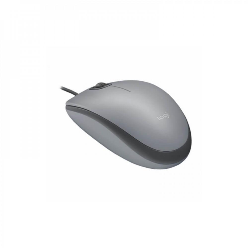 Mouse M110 USB Clique Silencioso Cinza - Logitech