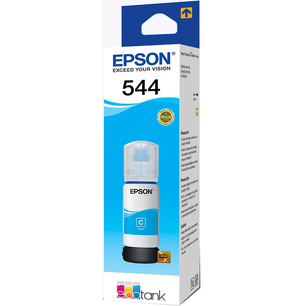 Refil de Tinta Epson T544220 Ciano 65ml