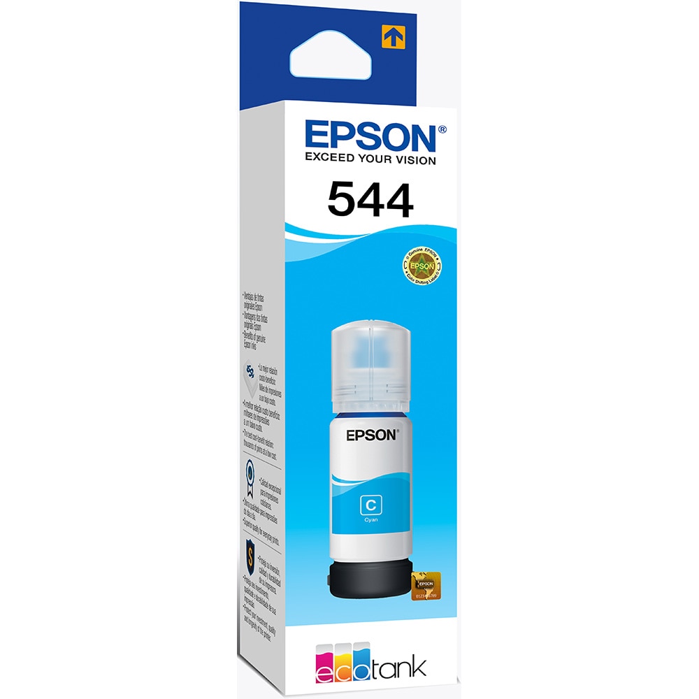 Refil de Tinta Epson T544220 Ciano 65ml