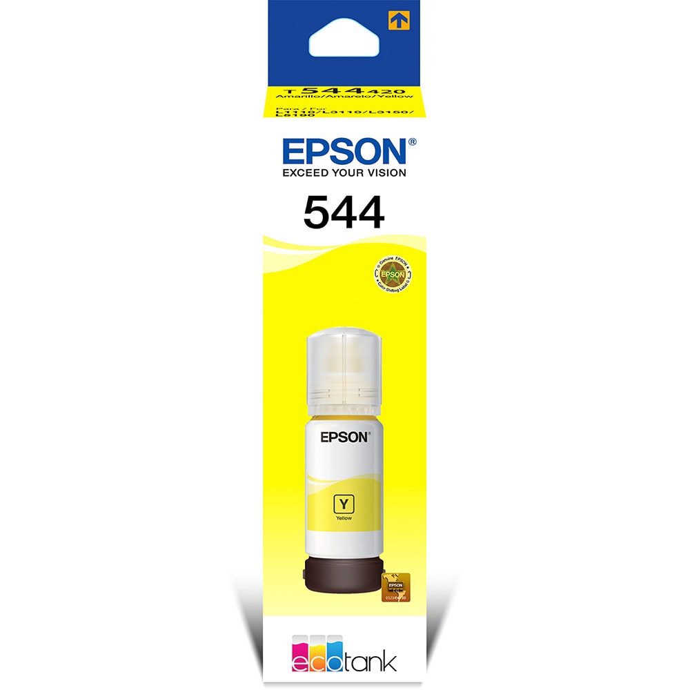 Refil de Tinta Epson T544420 Amarelo 65ml