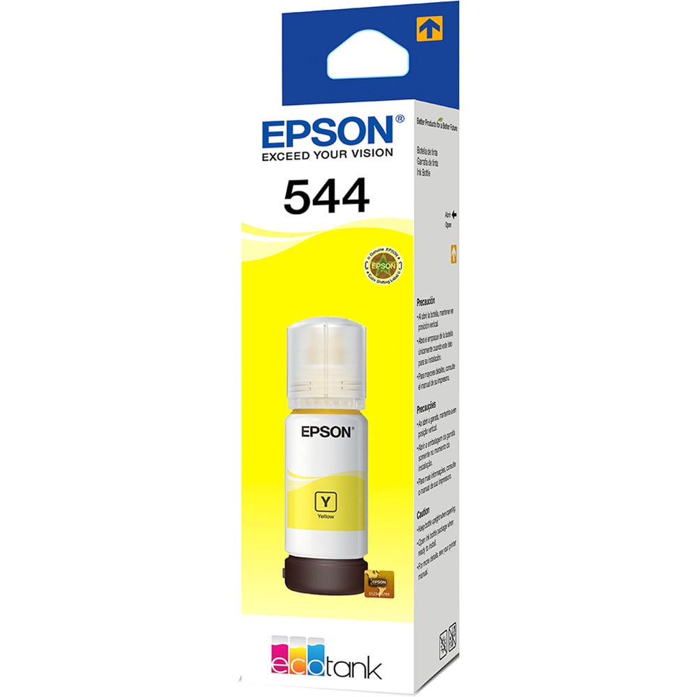 Refil de Tinta Epson T544420 Amarelo 65ml