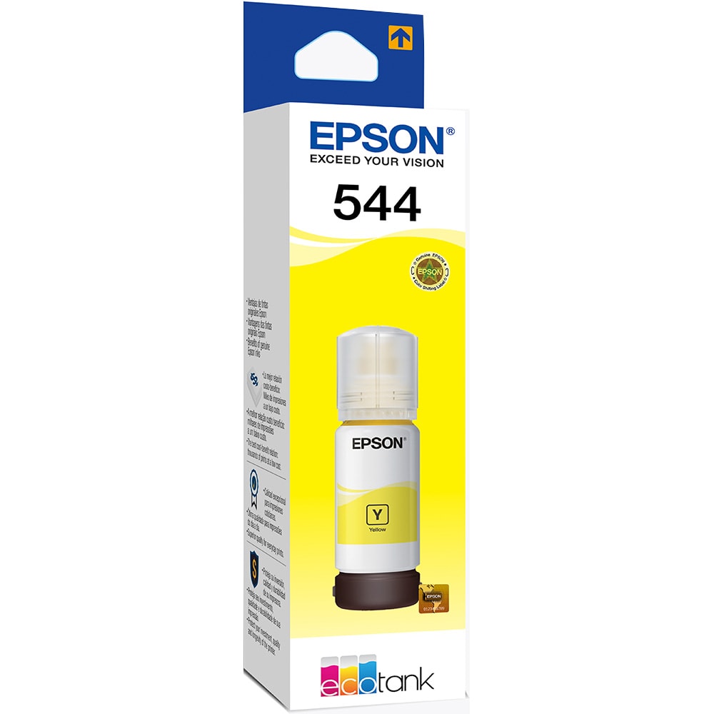 Refil de Tinta Epson T544420 Amarelo 65ml