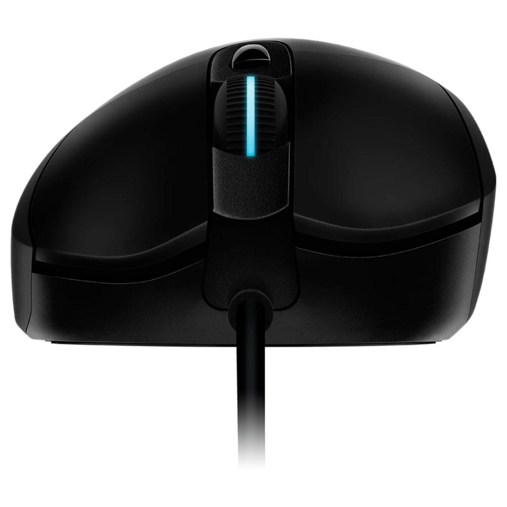 Mouse Gamer Logitech G403, RGB LIGTHSYNCN,6 Botoes Progamaveis, Ajuste de Peso e Sensor Hero 25K