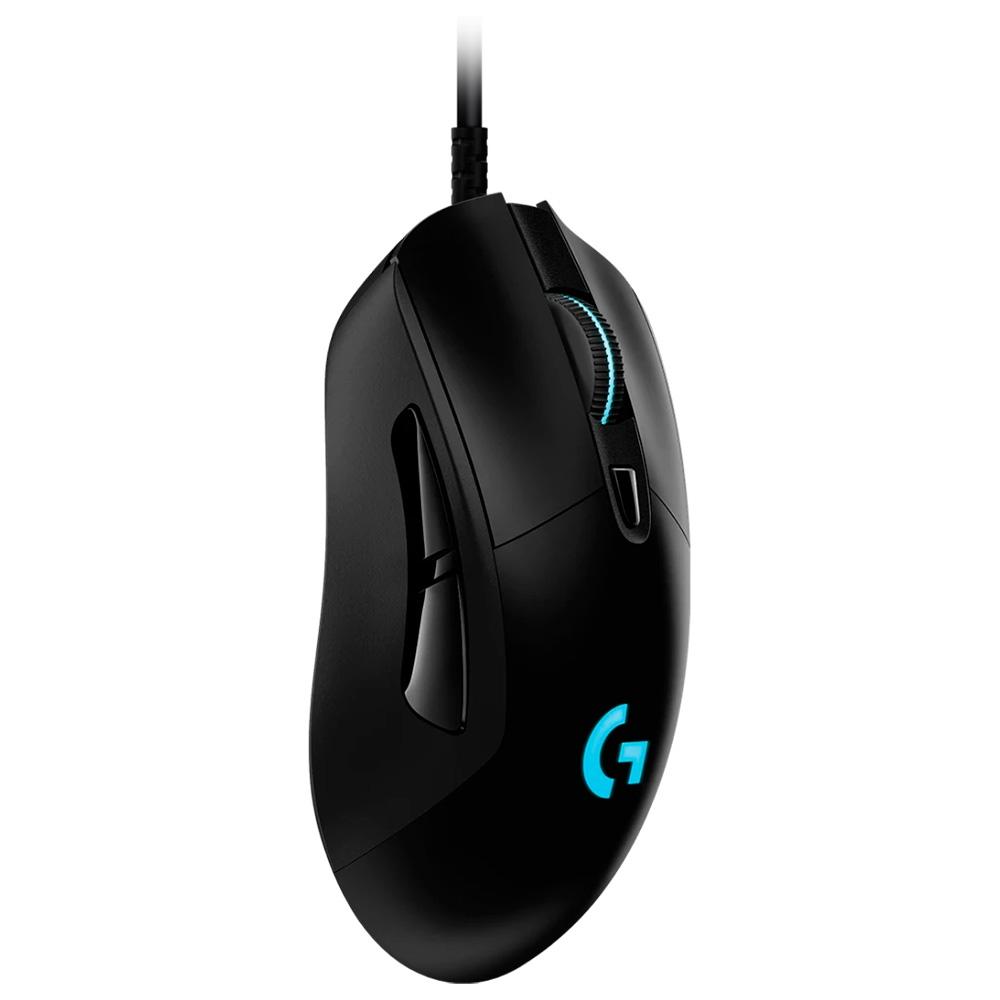 Mouse Gamer Logitech G403, RGB LIGTHSYNCN,6 Botoes Progamaveis, Ajuste de Peso e Sensor Hero 25K