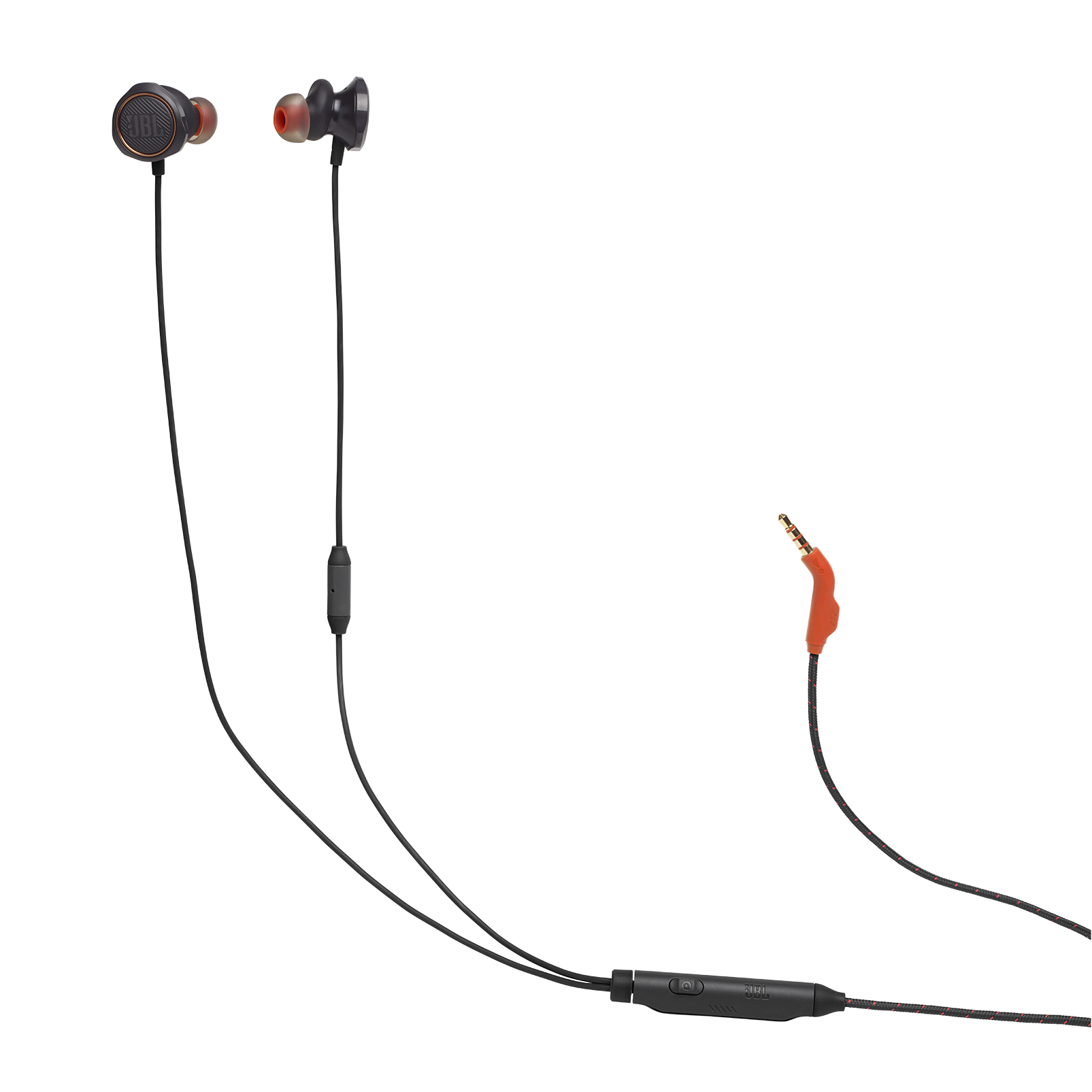 Fone de Ouvido Gamer Intra Auricular JBL Quantum 50, Conector 3,5mm, Preto, JBLQUANTUM50BLK
