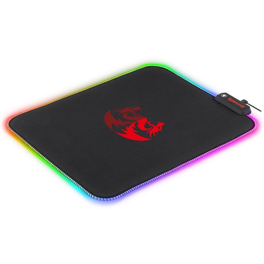 Mousepad Gamer Redragon Pluto RGB Control (330x260mm) - P026