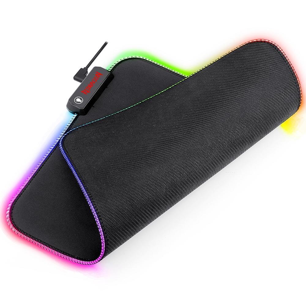 Mousepad Gamer Redragon Pluto RGB Control (330x260mm) - P026