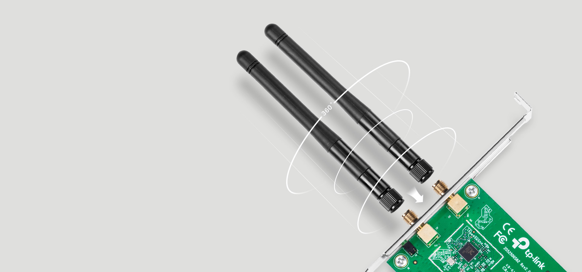 Placa de Rede Wireless PCI-e 300Mbps TL-WN881ND
