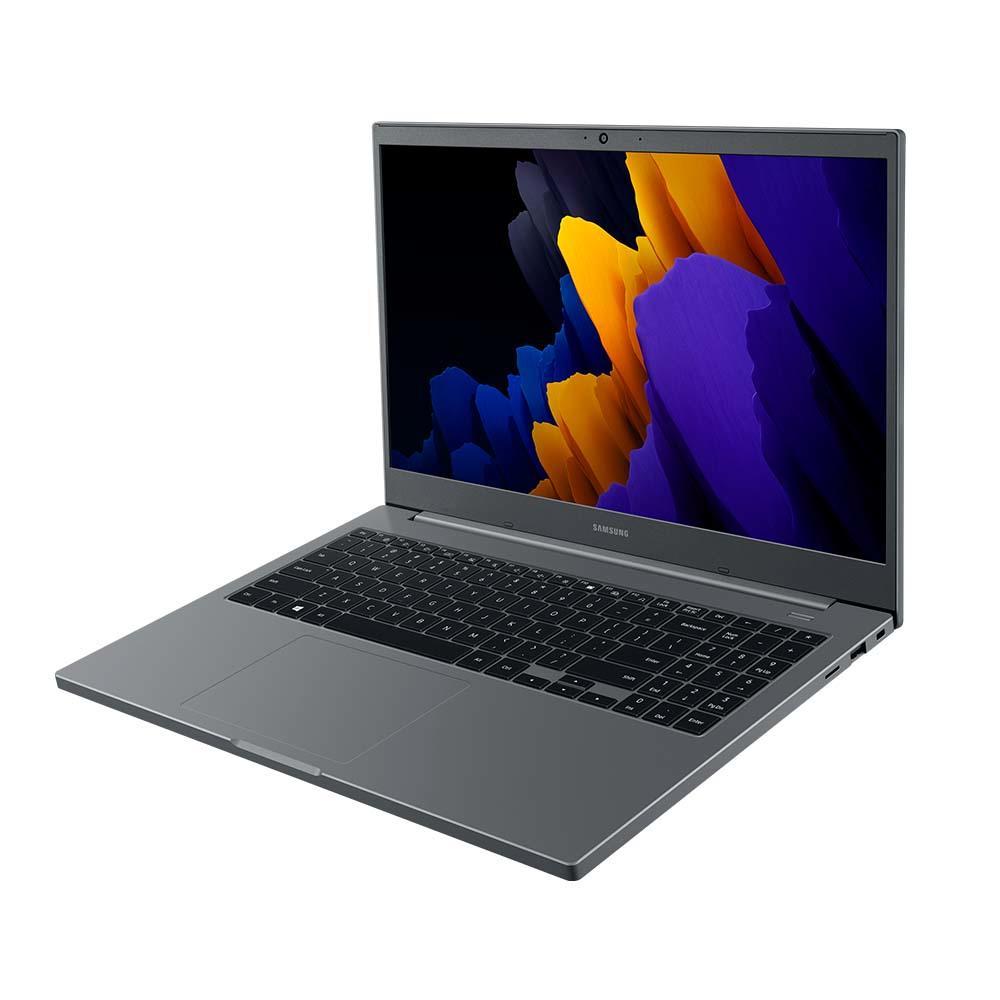 Notebook Samsung Book Celeron 6305 4GB 256GB 15.6" Full HD LED Windows 11 Home - Cinza