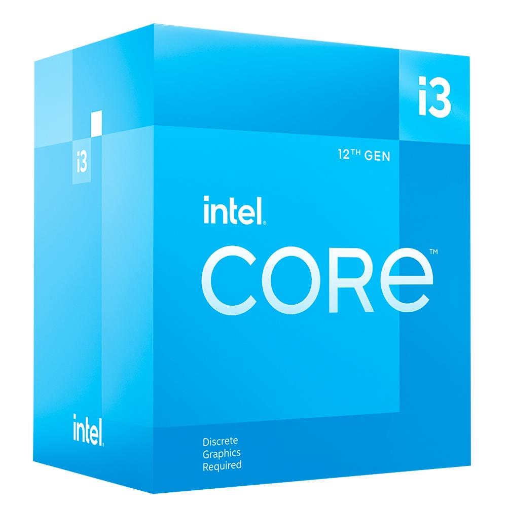 Processador Intel Core i3-12100F 4,30 GHz Cache 12MB LGA 1700 S/Vídeo Integrado - BX8071512100F