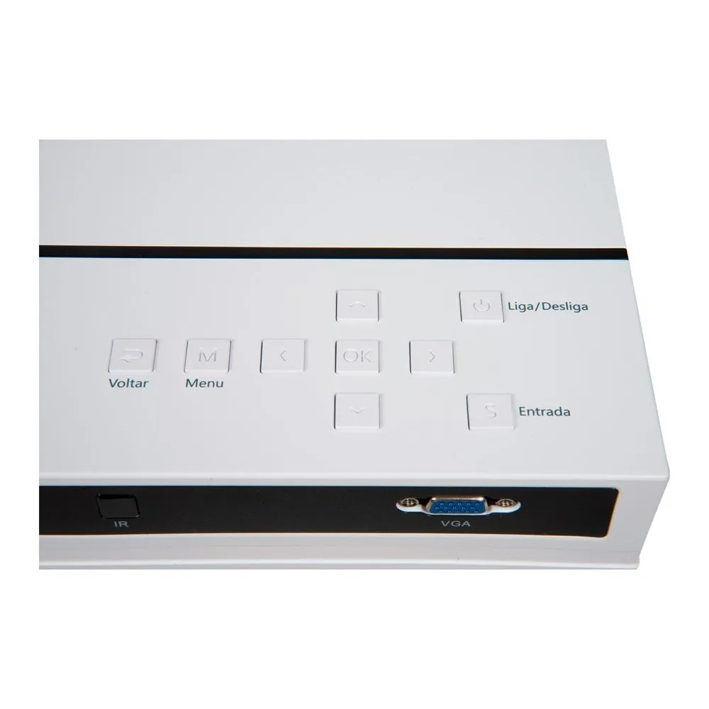 Projetor GT 3500 Lumens Full HD com HDMI Branco - Goldentec