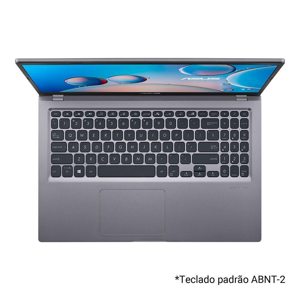 Notebook ASUS X515 Celeron N4020 4GB 128GB 15.6" Windows 11 Pro - Cinza