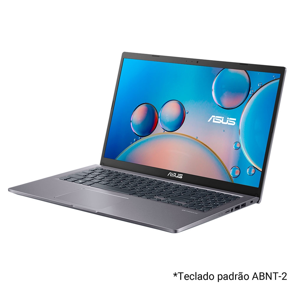 Notebook ASUS M515 Ryzen 5-3500U 8GB 256GB SSD 15,6" Windows 11 Home - Cinza