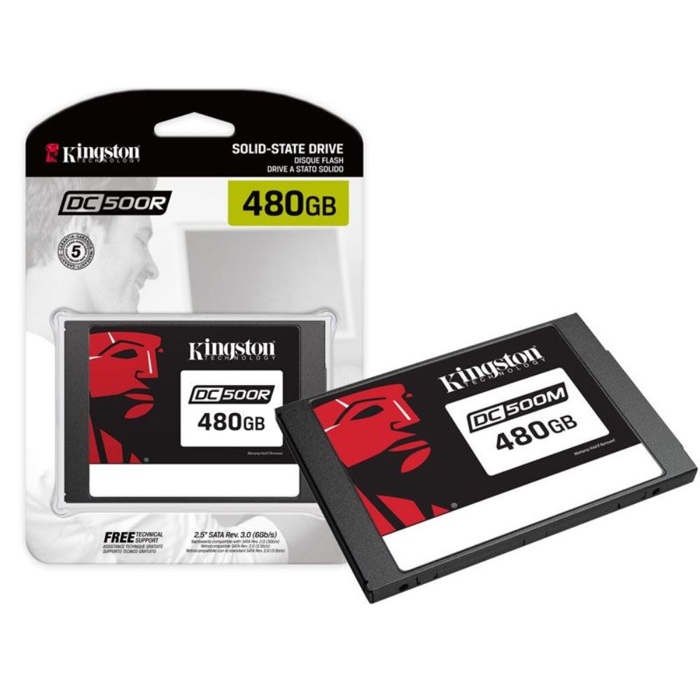 SSD SATA III 480GB 2.5" Data Center DC500R - Kingston