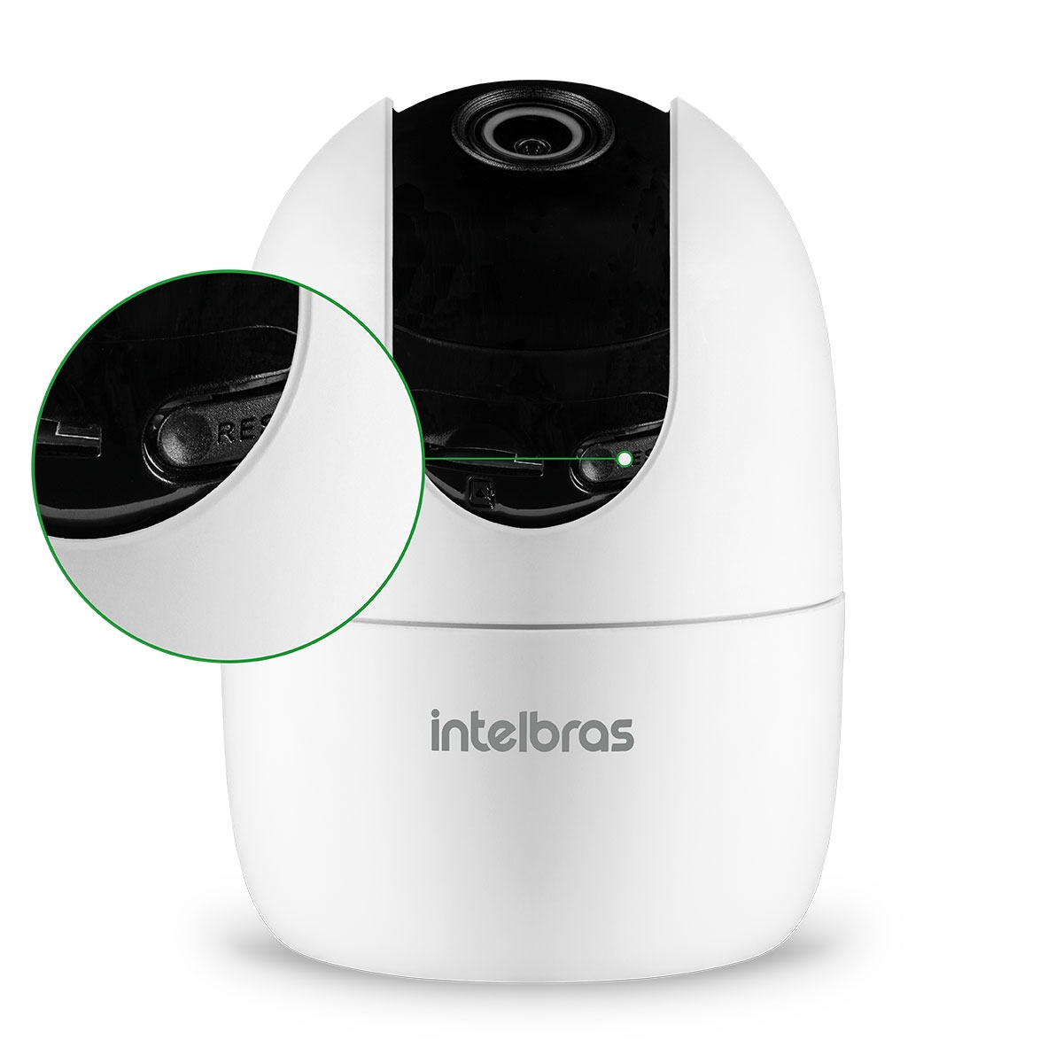 Câmera Inteligente Interna Wi-Fi Full HD 360 IM4 - Intelbras