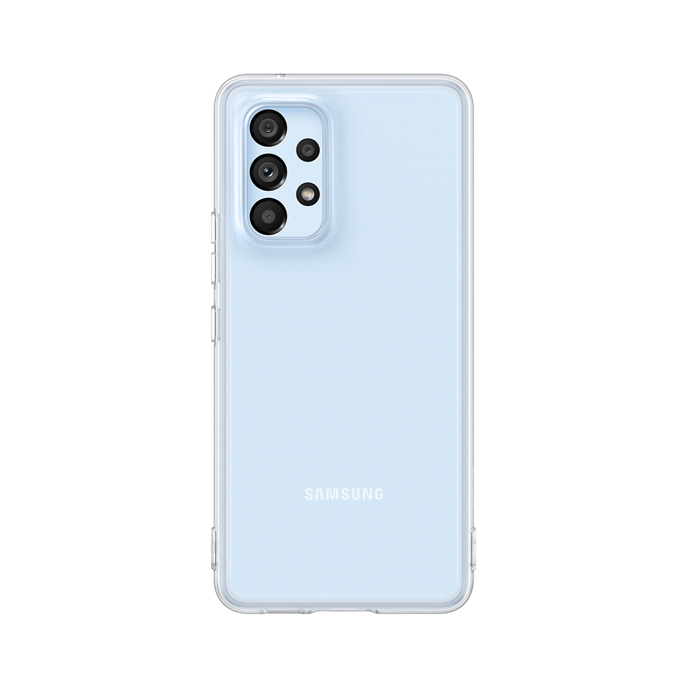 Capa Protetora Galaxy A33 5G Soft Clear - Transparente