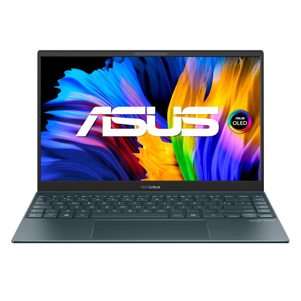 Notebook Ultrafino ASUS Zenbook 13,3" OLED i5-1035G1 8GB 256GB SSD Windows 11 Home - Cinza