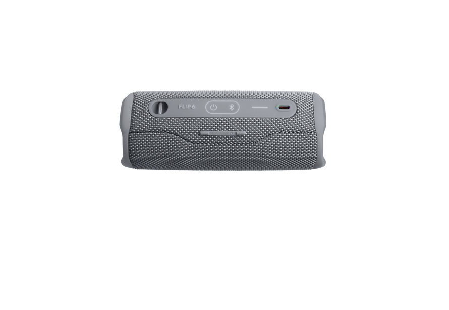 Caixa de Som JBL Flip 6 Cinza, BT 5.1, 30W, IP67, 12H de Reprodução de Musica, JBLFLIP6GREY