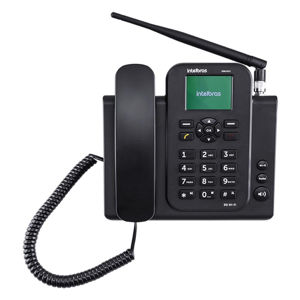Telefone Celular Fixo Rural 3G com Wi-Fi - Intelbras