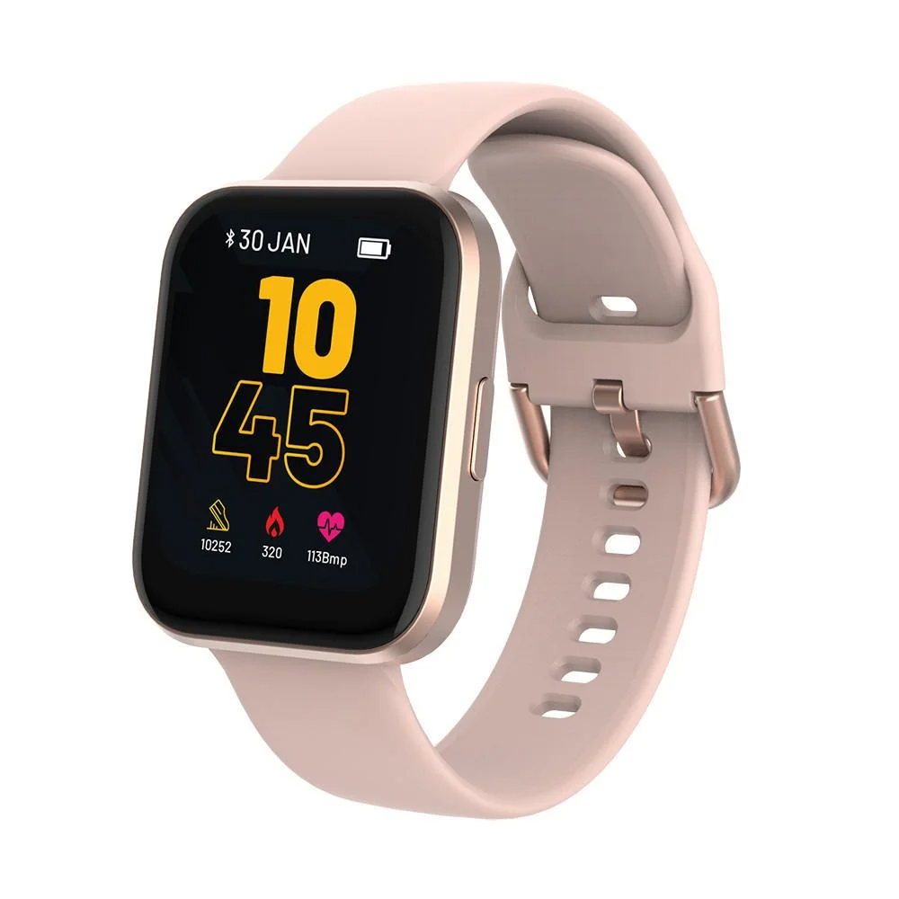 Relógio Smartwatch Multilaser M1 Rose Ble 5.0 Hr Leitura de Msg - ES435 - Atrio