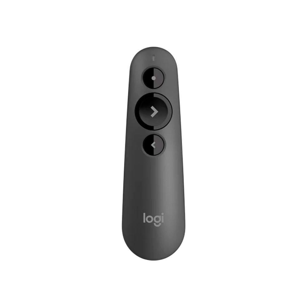 Apresentador R500S Logitech R500S com Laser Pointer Verm, USB/Bluetooth, Pilha Incluso