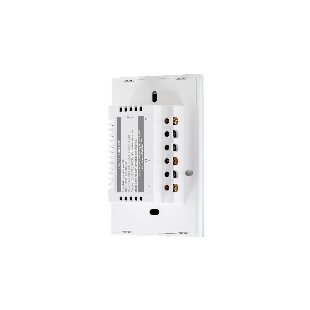 Interruptor Smart Wi-Fi Dimmer Touch com Alexa Bivolt - Intelbras