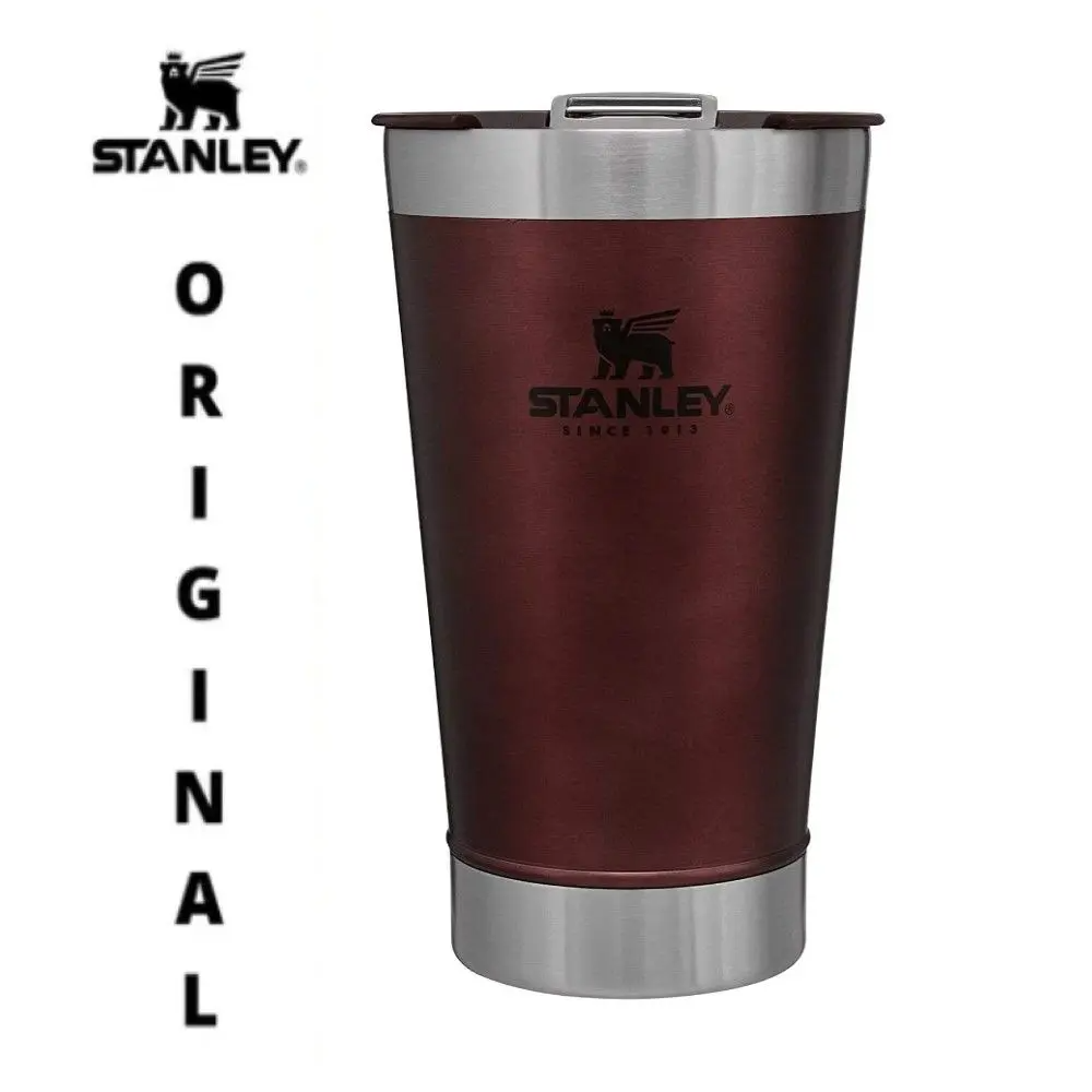 Copo Térmico de Cerveja 473ml com Tampa Wine Vermelho - Stanley
