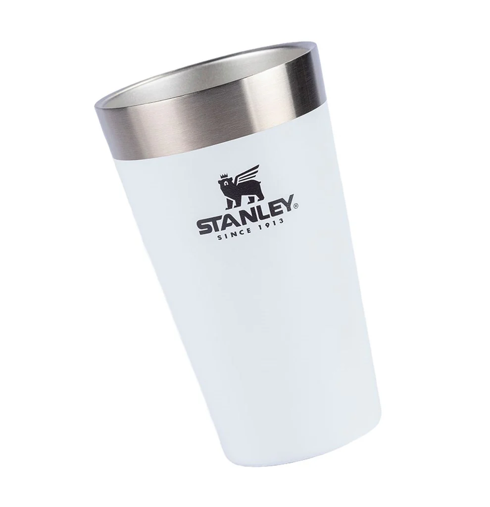 Copo Térmico de Cerveja 473ml sem Tampa Polar Branco - Stanley