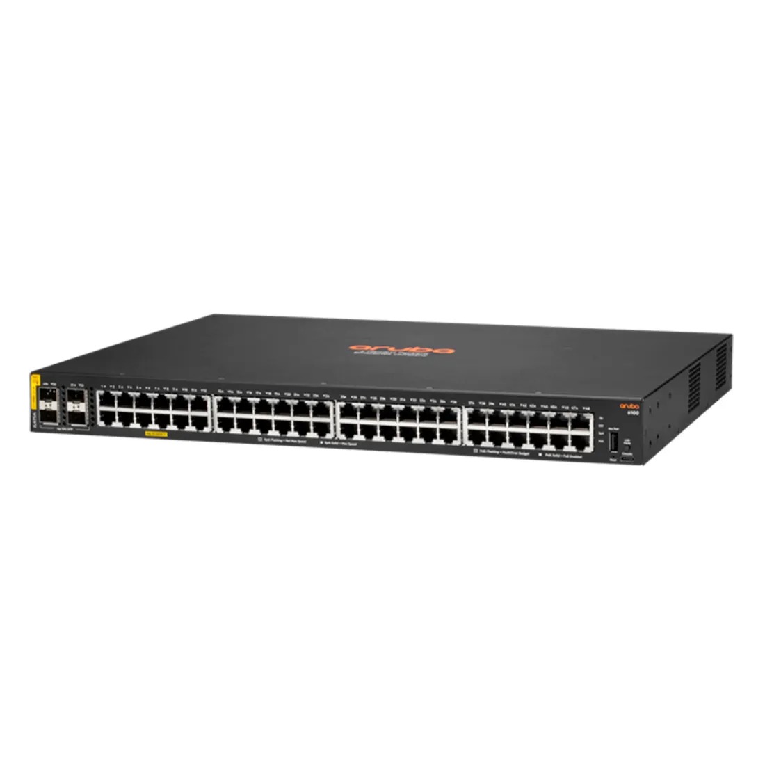 Switch HPE Aruba L2 CX6100 48P POE 10/100/1000 + 4P SFP+ Gerenciavel