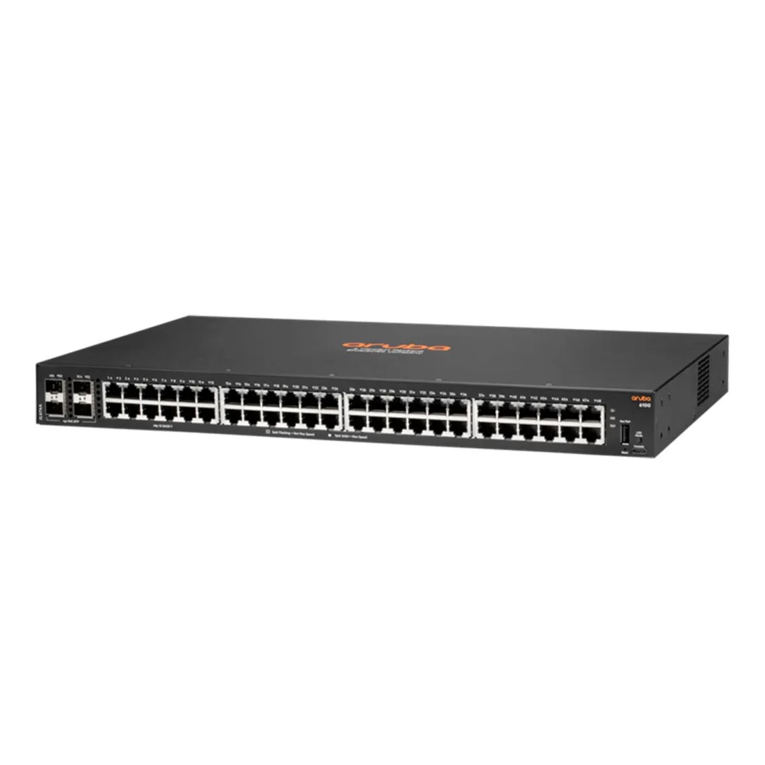 Switch HPE Aruba L2+ CX6100 48P 10/100/1000 + 4P SFP+ Gerenciavel