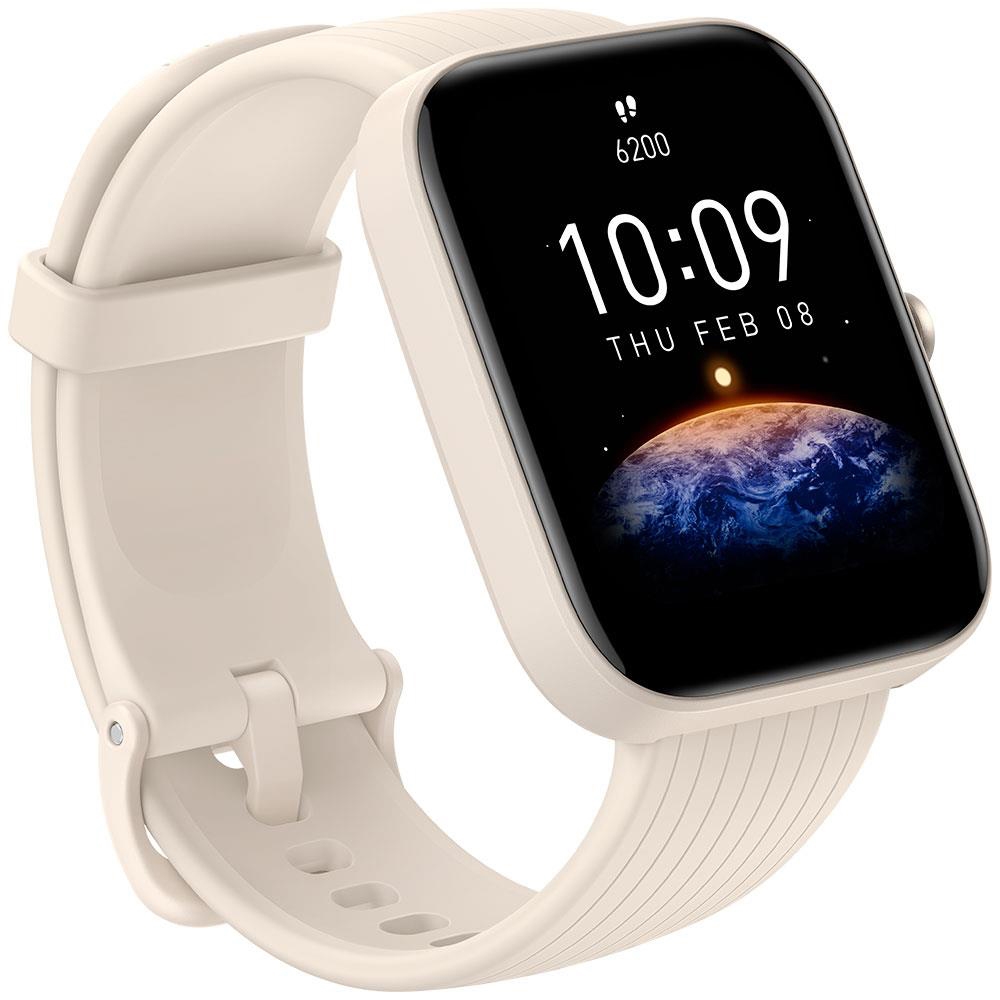 Relógio de Pulso Smartwatch Amazfit Bip 3 Pro - Creme