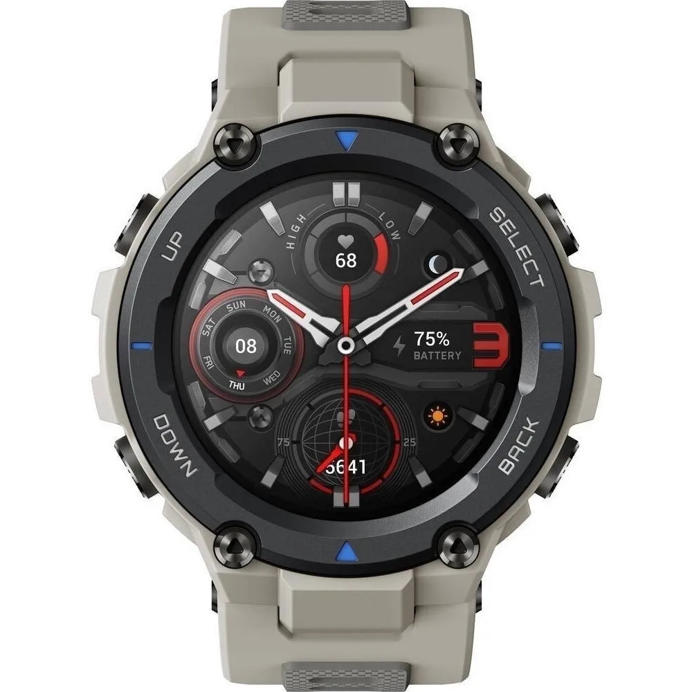 Relógio de Pulso Smartwatch Amazfit T-Rex Pro 1.3" Amoled - Cinza Deserto