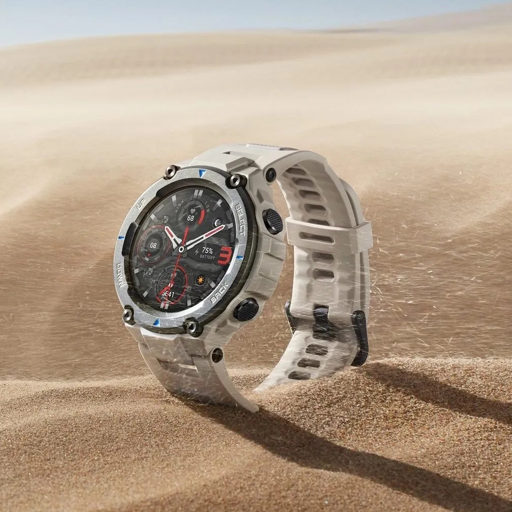 Relógio de Pulso Smartwatch Amazfit T-Rex Pro 1.3" Amoled - Cinza Deserto