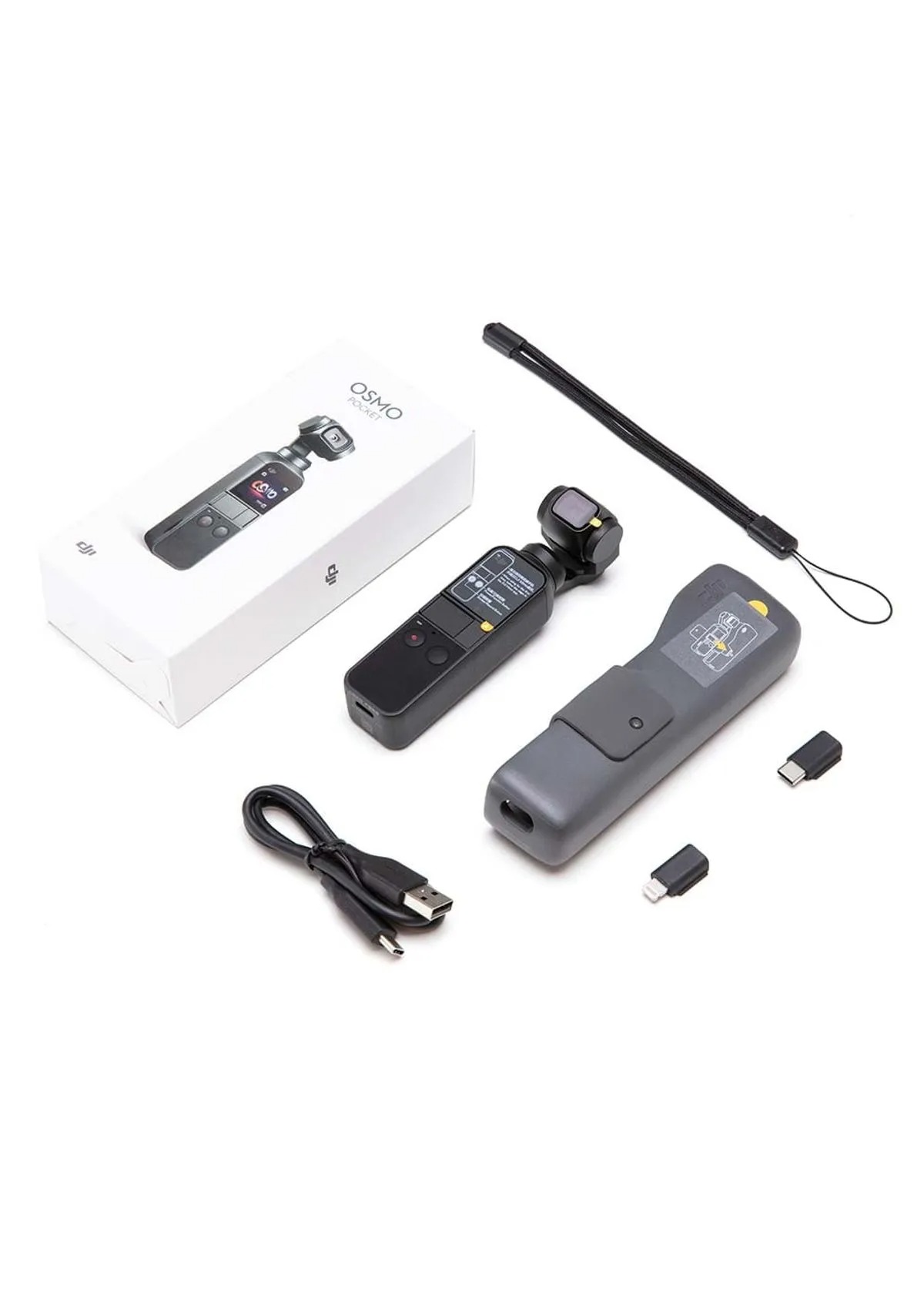 Câmera DJI Pocket 2 4K Triaxial Active Track 3.0 AI Editor