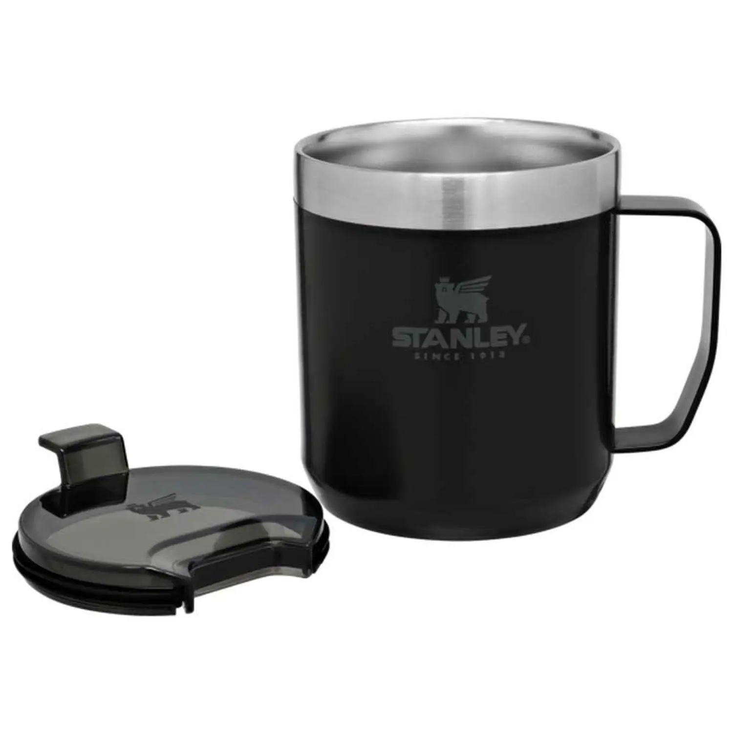 Caneca Térmica Camp Mug 350ml com Tampa Preto - Stanley