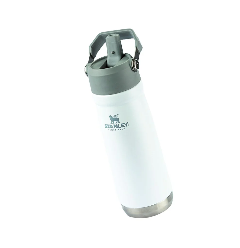 Garrafa Térmica Flip Straw 651ml Branco - Stanley