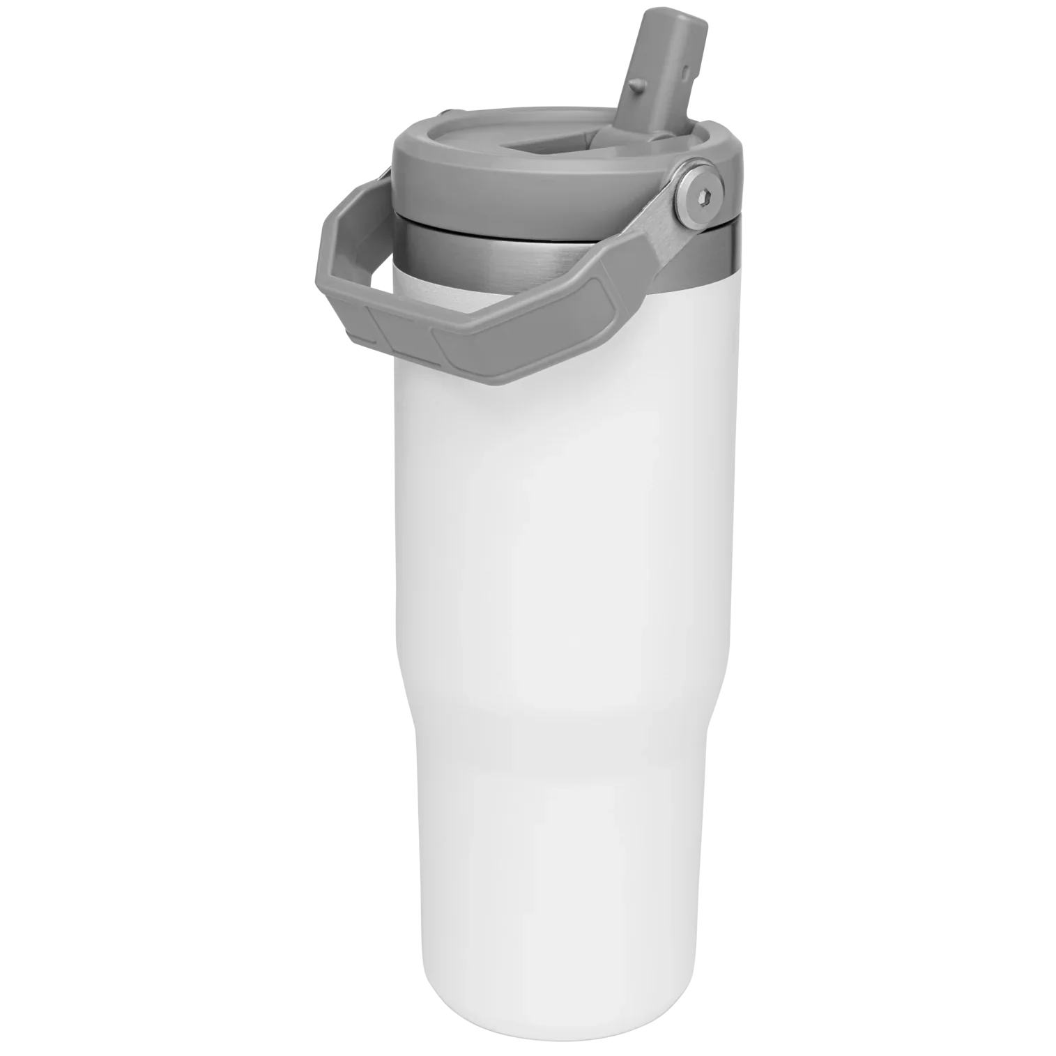 Garrafa Tumbler Térmico Flip Straw 887ml Branco - Stanley