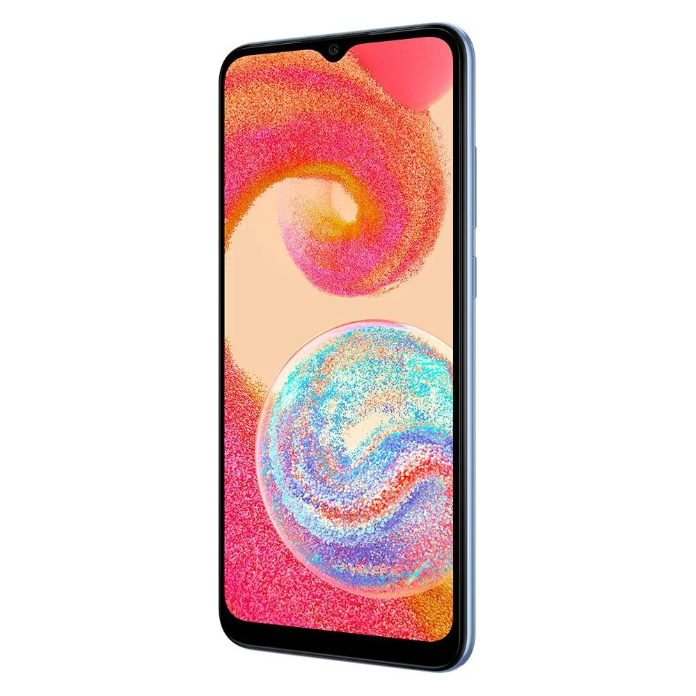 Smartphone Samsung Galaxy A04E 4G Azul, 64GB, 3GB RAM, Octa-Core, Tela 6,5”, Câmera Dupla 13MP+2MP