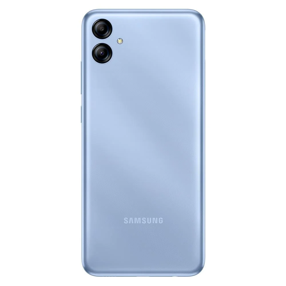 Smartphone Samsung Galaxy A04E 4G Azul, 64GB, 3GB RAM, Octa-Core, Tela 6,5”, Câmera Dupla 13MP+2MP