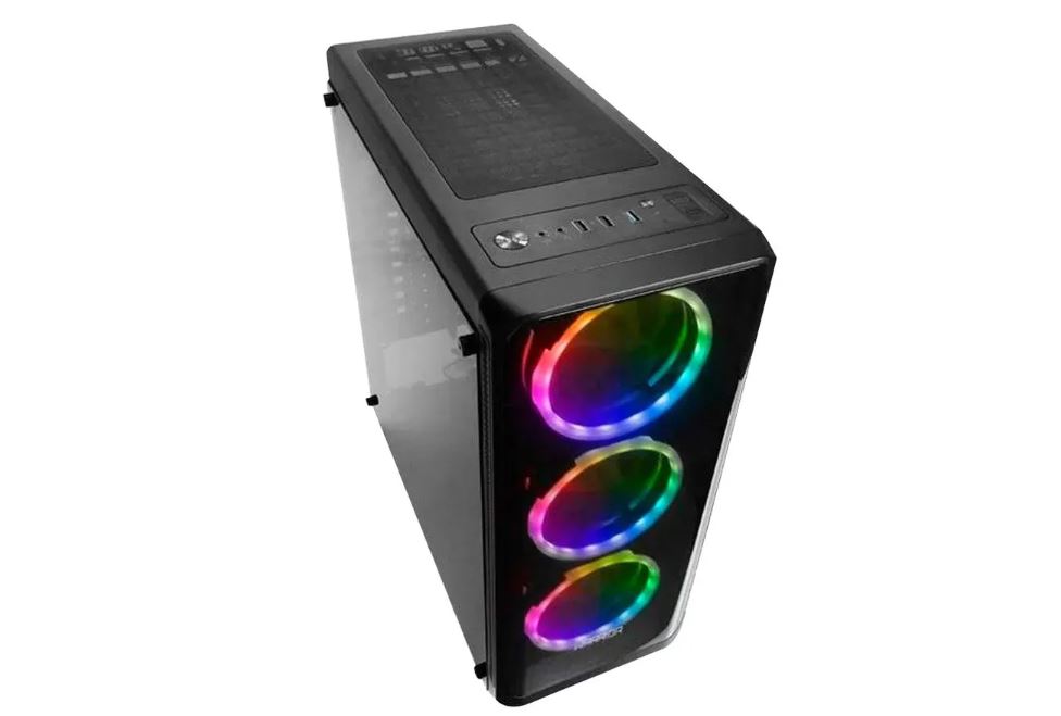 Desktop Gamer Warrior i3-9350KF 8GB 240GB SSD RX 560 4GB RGB - Linux