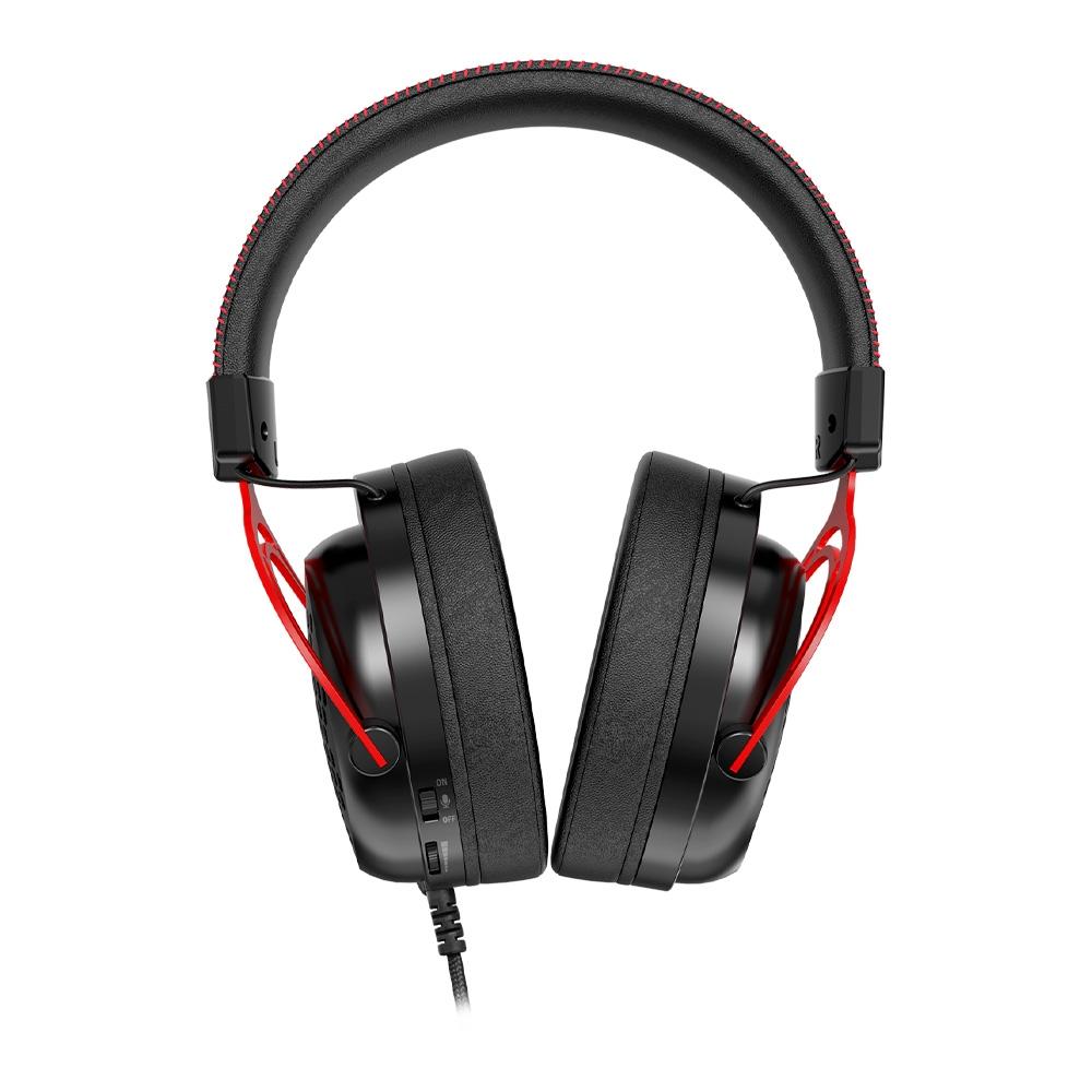 Headset Gamer Redragon Diomedes, USB+3.5MM, 7.1 Surround, Drivers de 53mm, Black