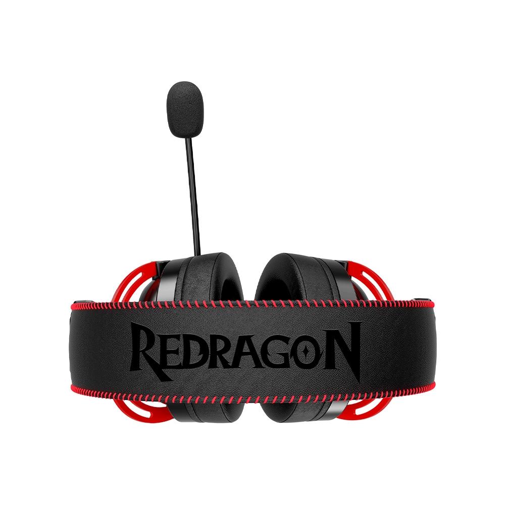 Headset Gamer Redragon Diomedes, USB+3.5MM, 7.1 Surround, Drivers de 53mm, Black