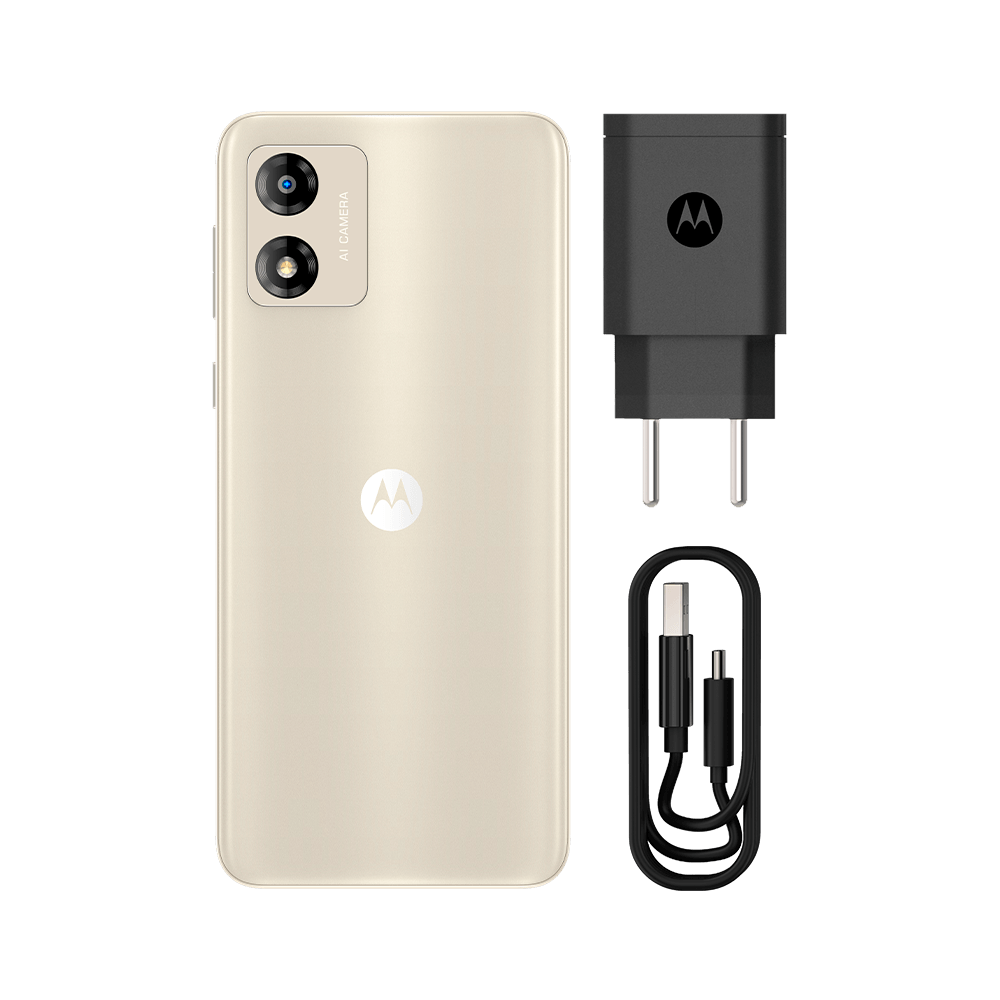 Smartphone Motorola Moto E13 6,5" 64GB/4GB - Off White
