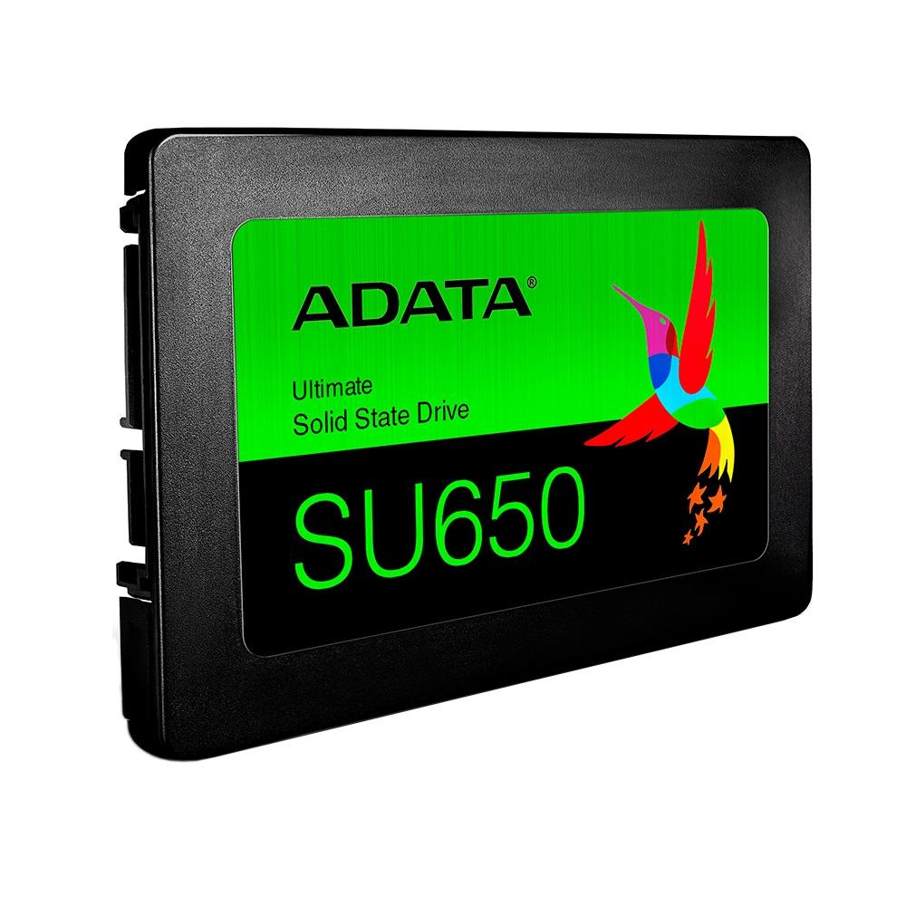 SSD SATA III 240GB SU650 Leitura: 520MB/s e Gravação: 450MB/s - ADATA